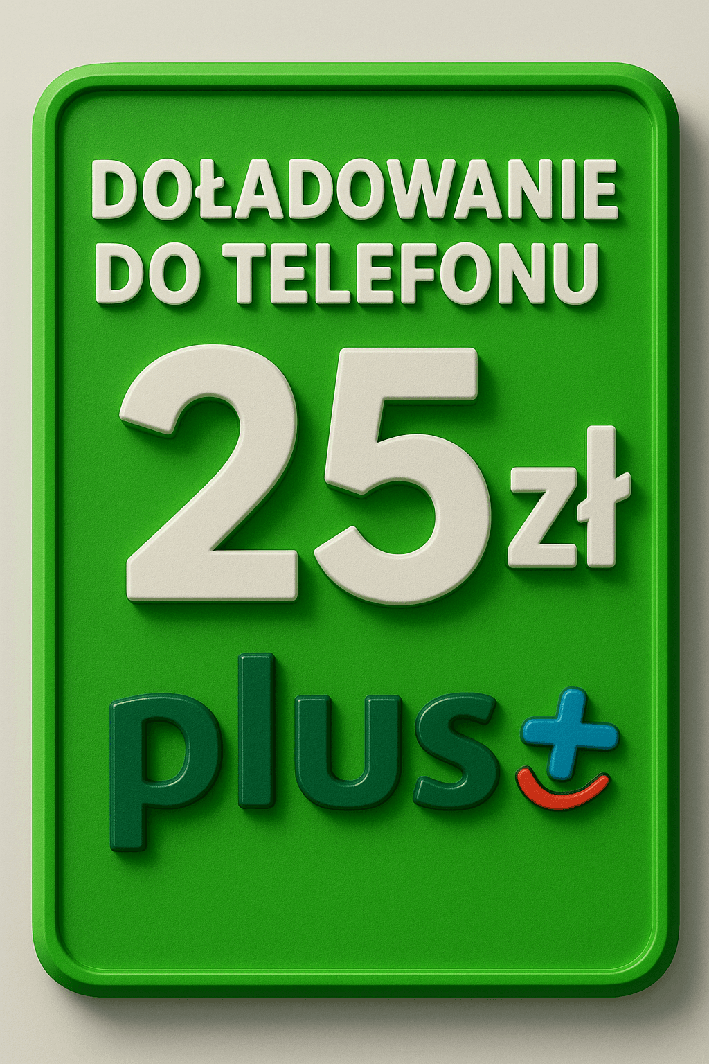 Doładowanie telefonu Plus 25