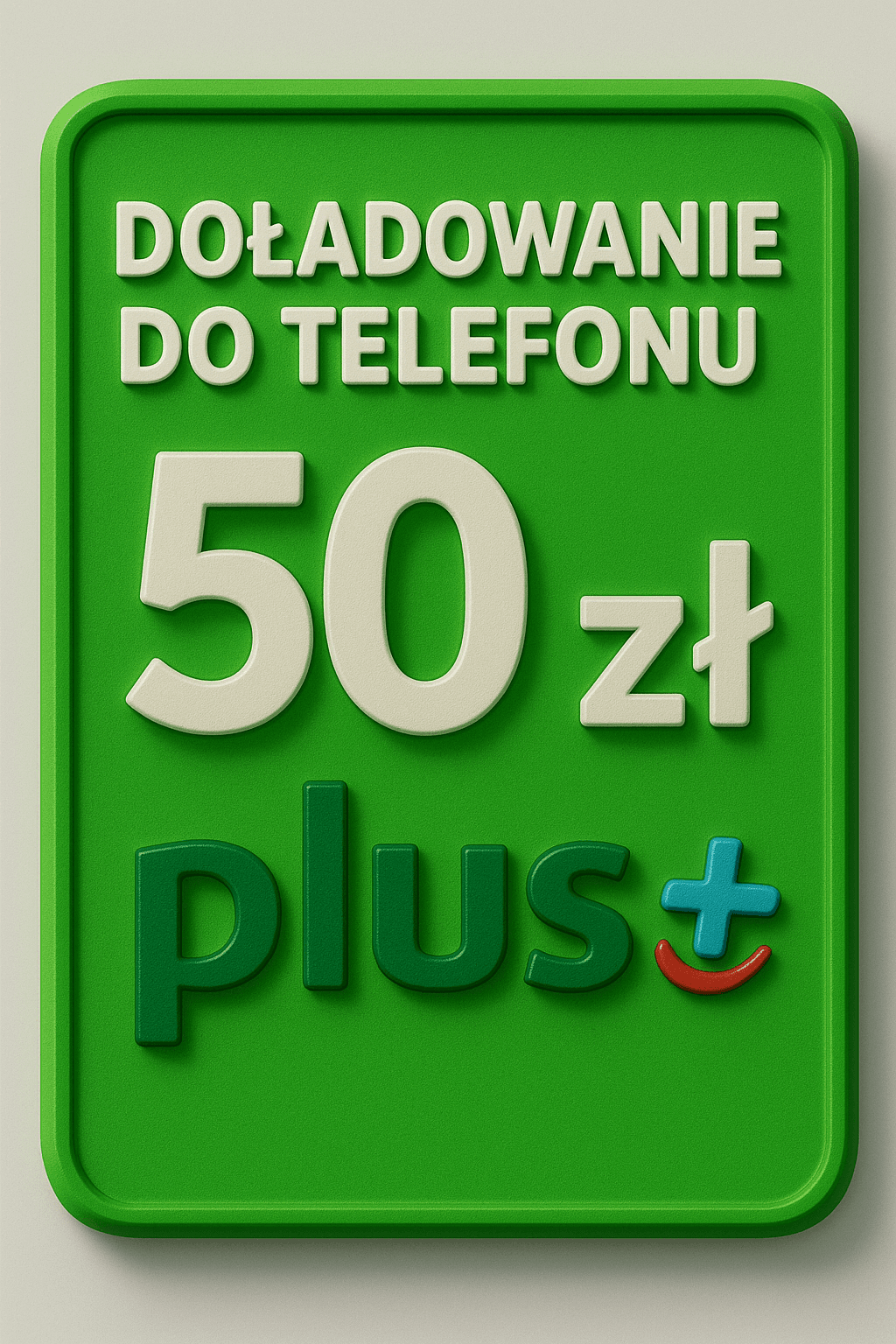 Doładowanie telefonu Plus 50